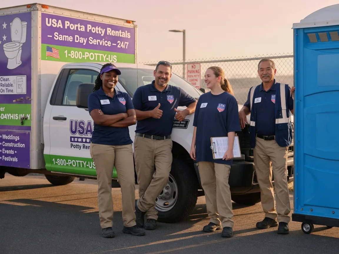 Porta Potty Rental company in Cooksburg, PA